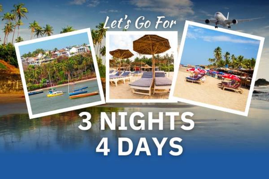 Goa Gateway – 3 Nights / 4 Days Family Tour Package